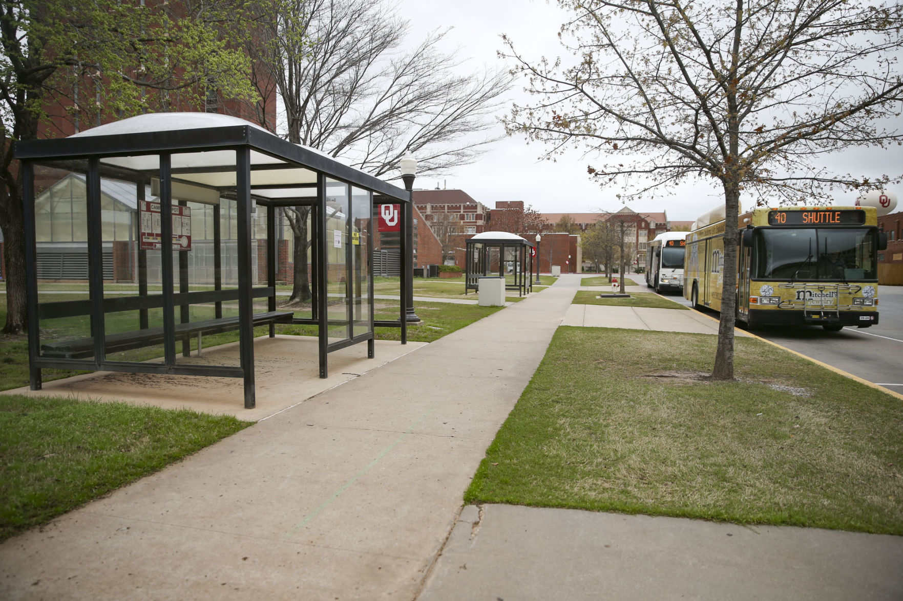 Bus stops